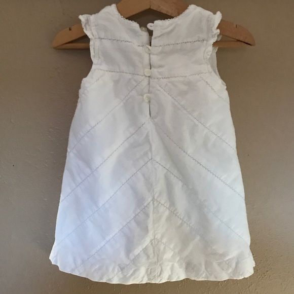 Baby Gap White Diagonal Dresses - Picture 3 of 4